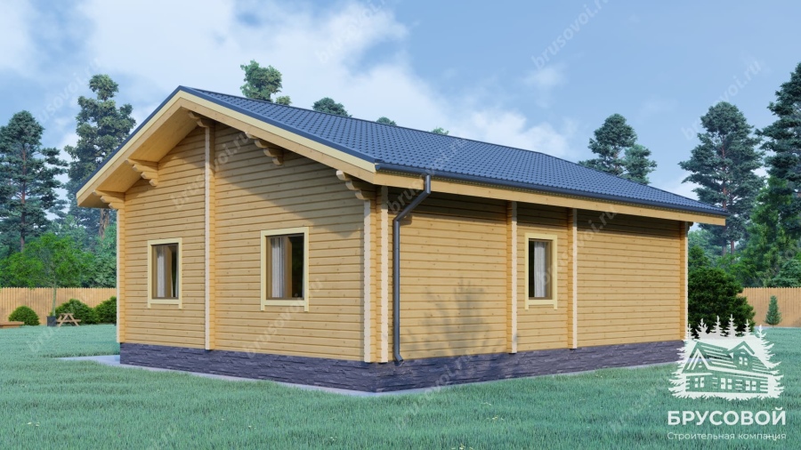 Третий вид проект БРУСОВОЙ №-193