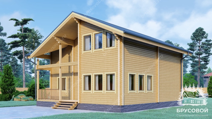 Второй вид проект БРУСОВОЙ №-194