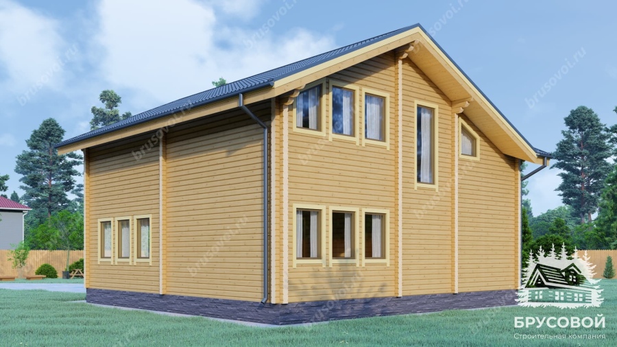 Третий вид проект БРУСОВОЙ №-194