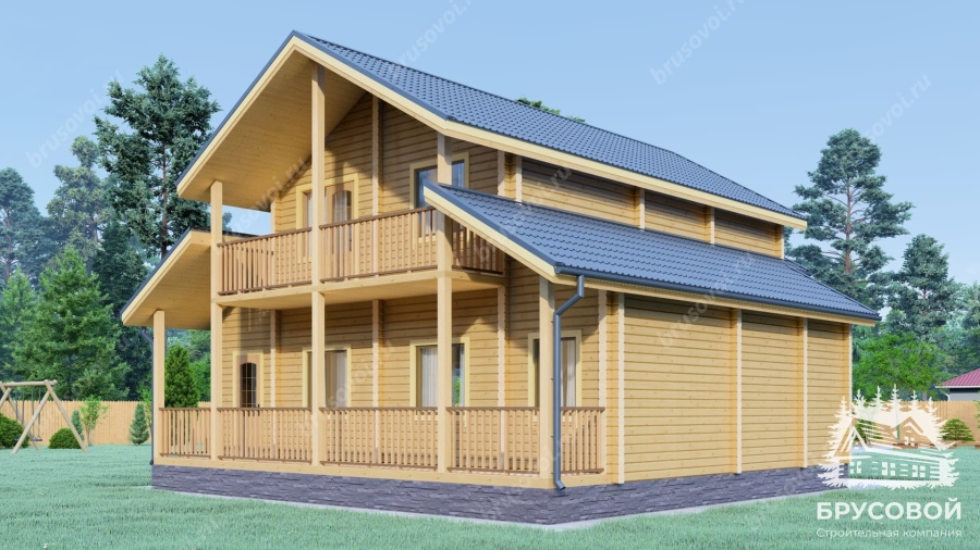 Третий вид проект БРУСОВОЙ №-195