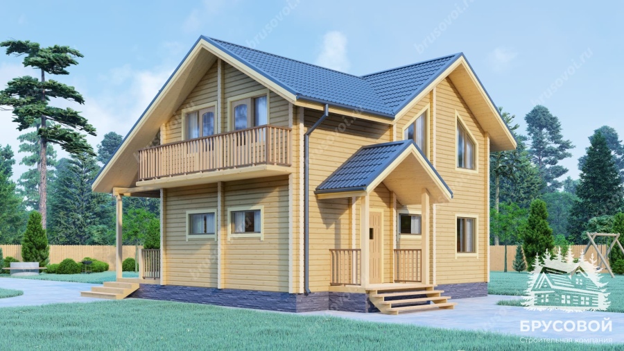 Второй вид проект БРУСОВОЙ №-196