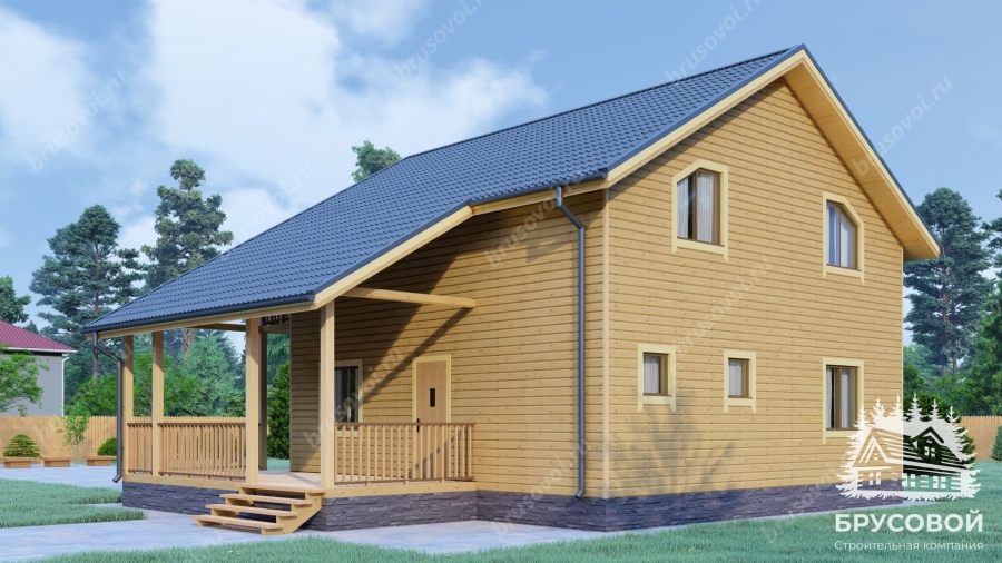 Второй вид проект БРУСОВОЙ №-197