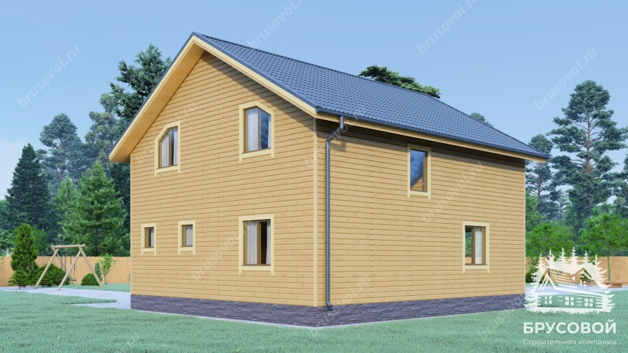 Третий вид проект БРУСОВОЙ №-197