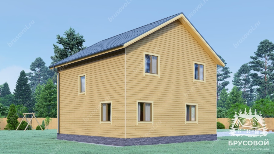 Третий вид проект БРУСОВОЙ №-199