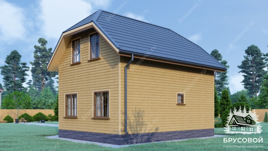Третий вид проект БРУСОВОЙ №-20