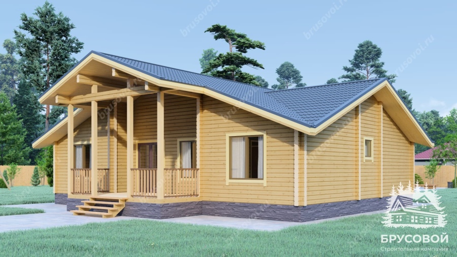 Третий вид проект БРУСОВОЙ №-201