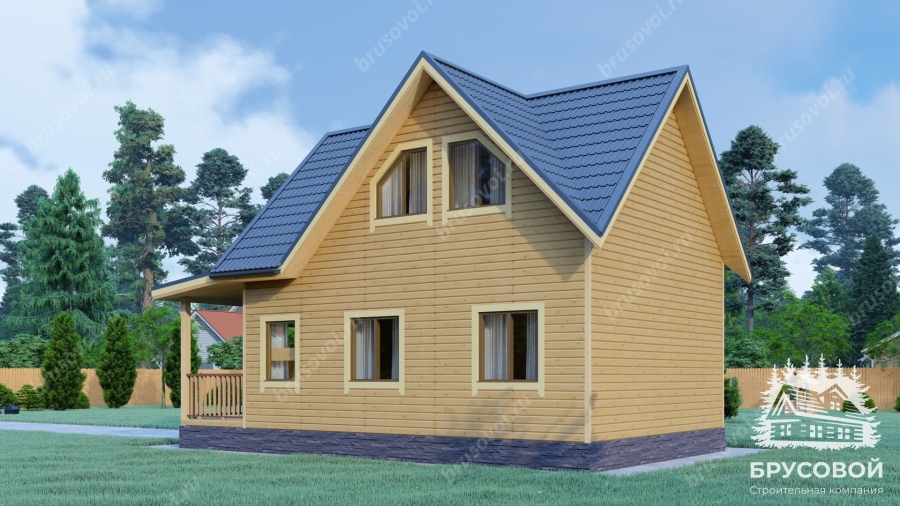 Второй вид проект БРУСОВОЙ №-21