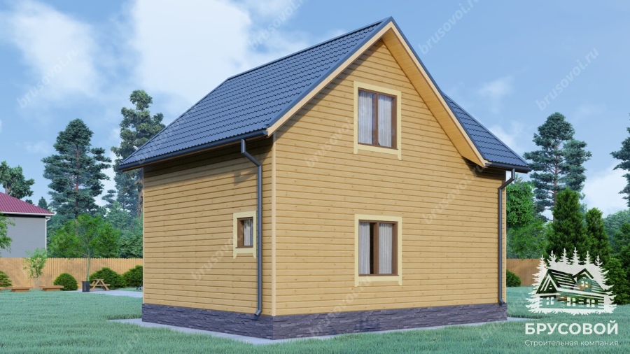 Третий вид проект БРУСОВОЙ №-23