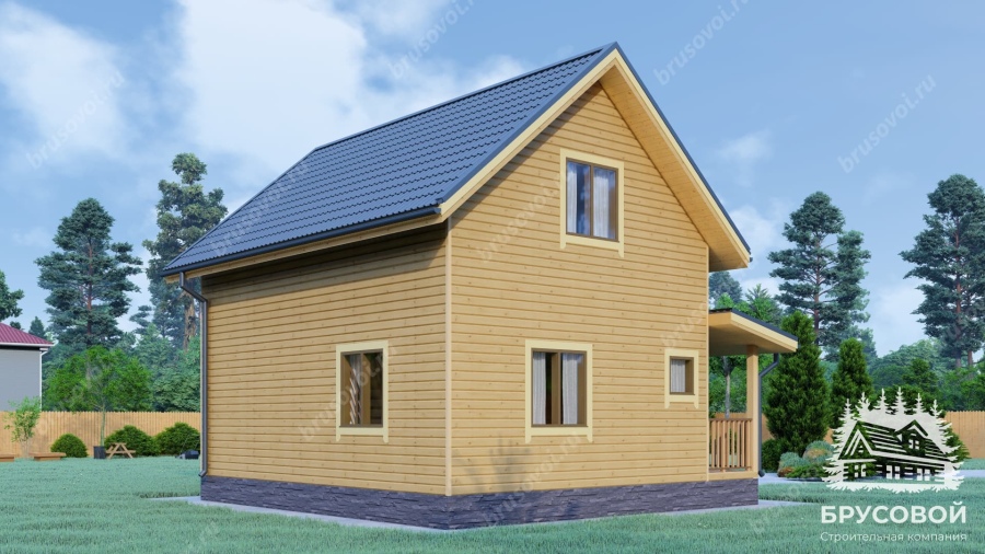 Третий вид проект БРУСОВОЙ №-24