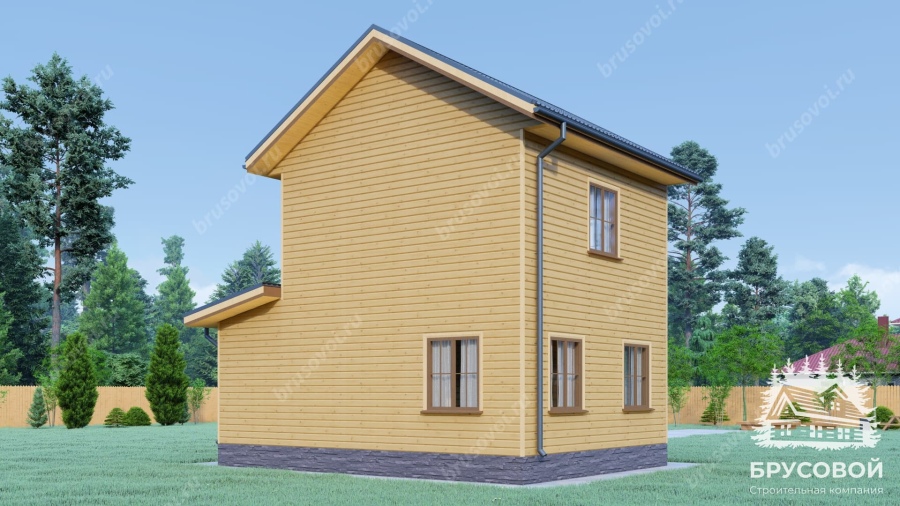 Третий вид проект БРУСОВОЙ №-25