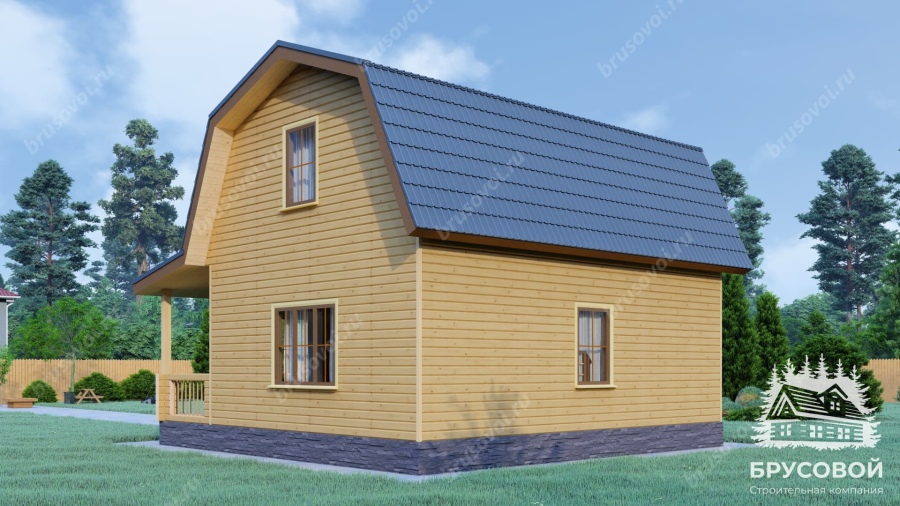 Второй вид проект БРУСОВОЙ №-26