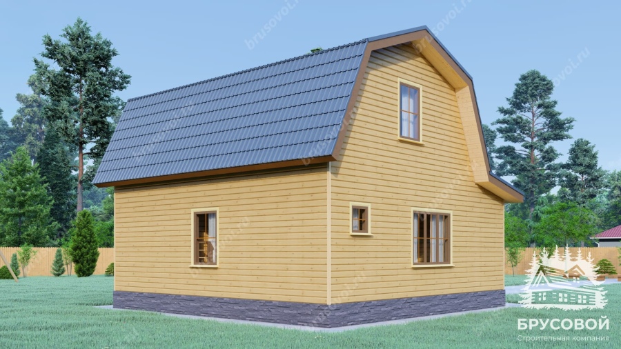 Третий вид проект БРУСОВОЙ №-26