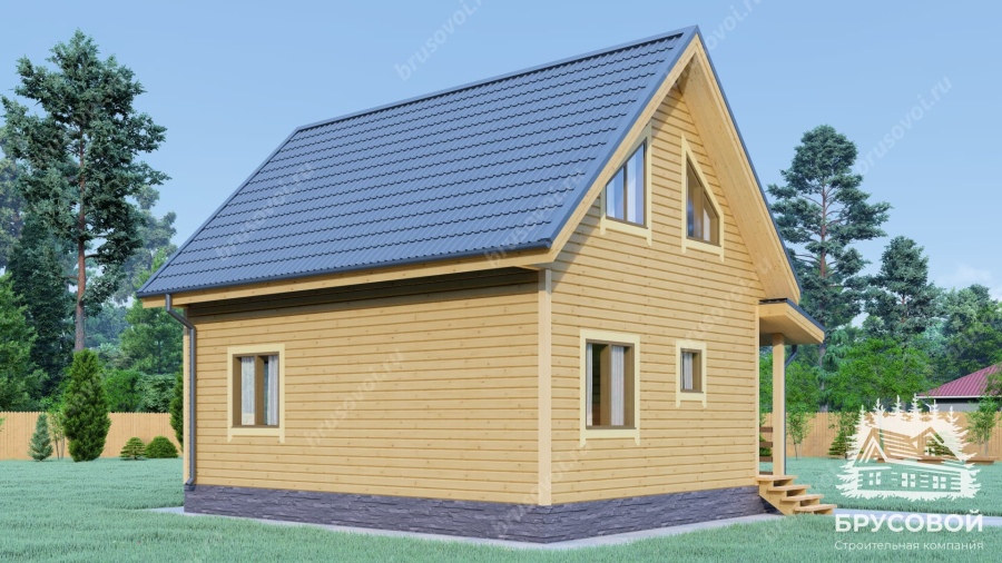 Третий вид проект БРУСОВОЙ №-27