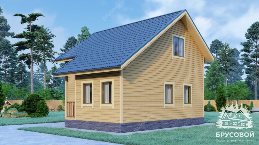 Второй вид проект БРУСОВОЙ №-28