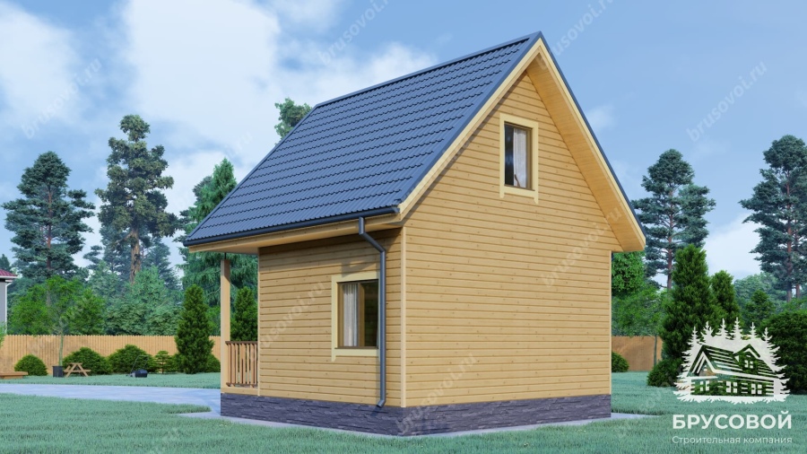 Второй вид проект БРУСОВОЙ №-3