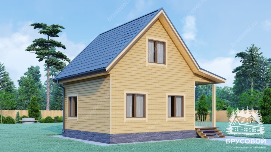 Четвертый вид проект БРУСОВОЙ №-30