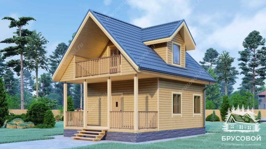 Главный вид проект БРУСОВОЙ №-32