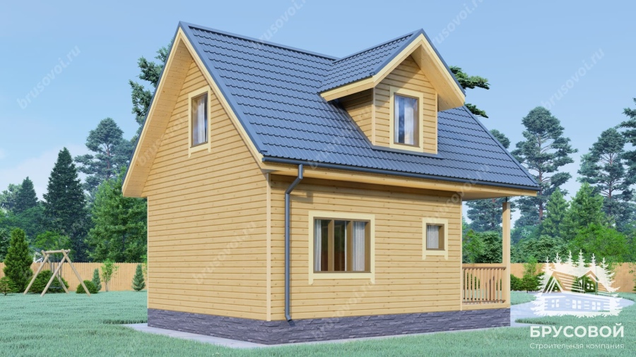 Третий вид проект БРУСОВОЙ №-32