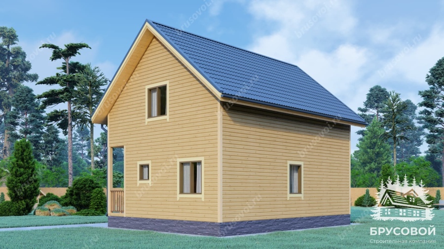 Второй вид проект БРУСОВОЙ №-33