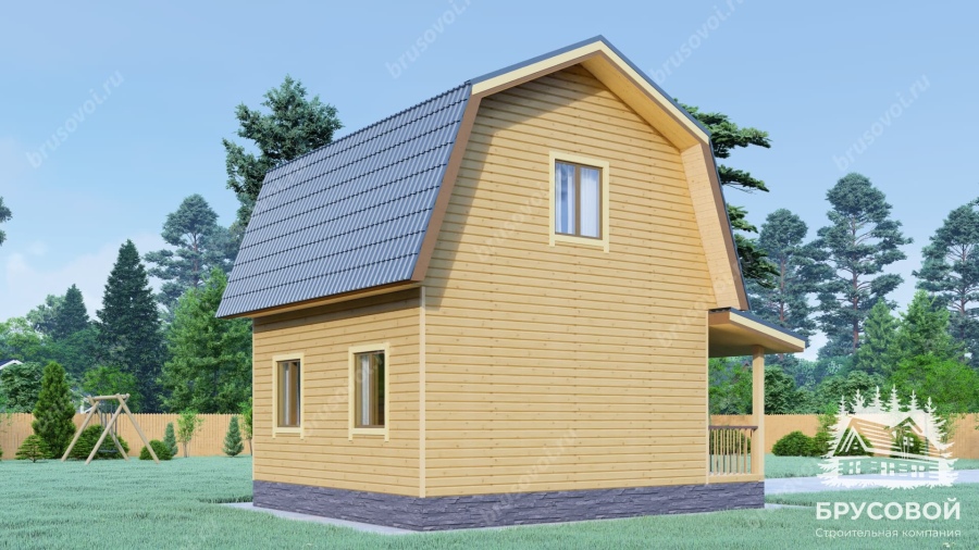 Третий вид проект БРУСОВОЙ №-34