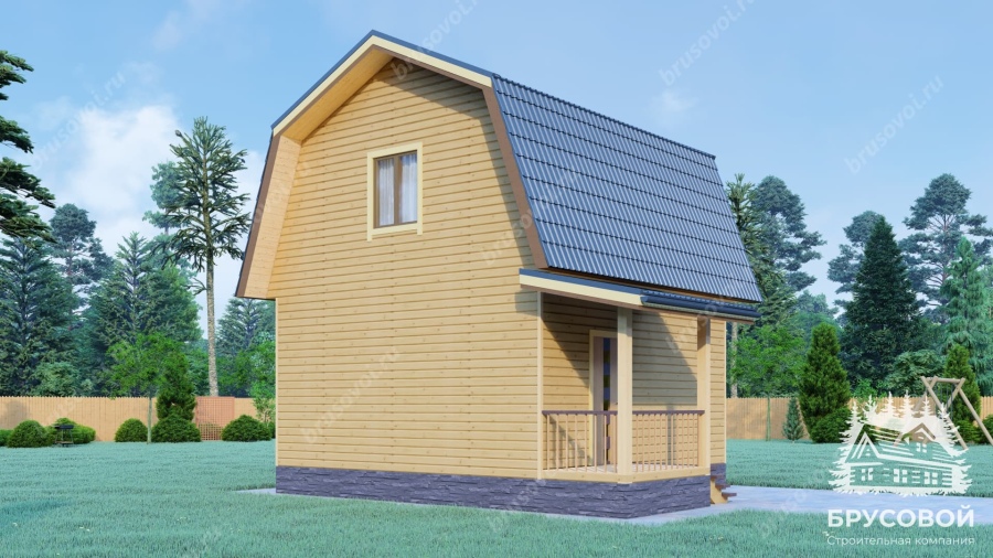 Четвертый вид проект БРУСОВОЙ №-34