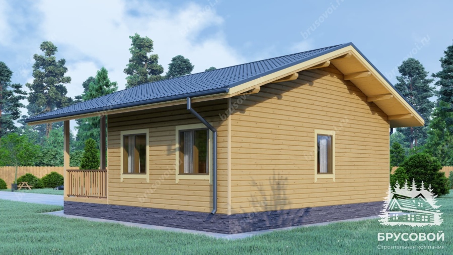 Второй вид проект БРУСОВОЙ №-38