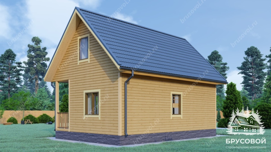 Третий вид проект БРУСОВОЙ №-39