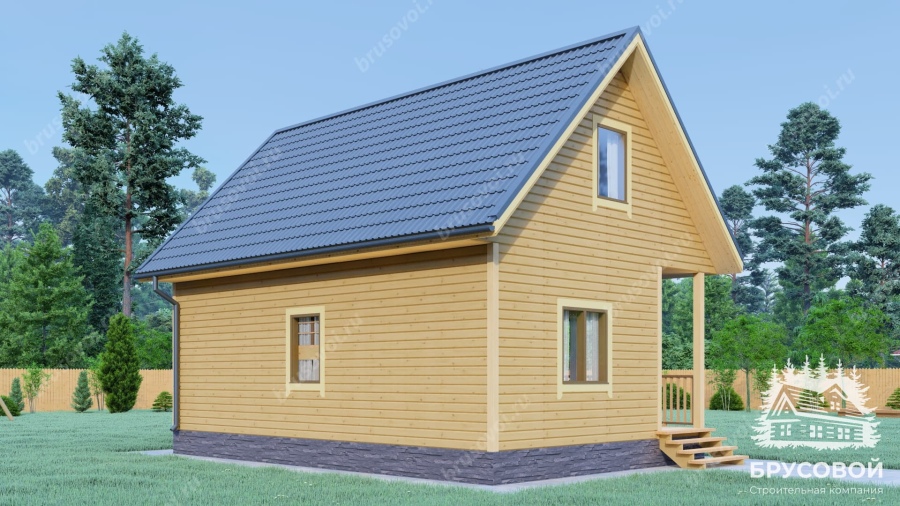 Четвертый вид проект БРУСОВОЙ №-39