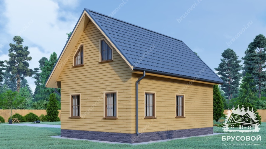 Третий вид проект БРУСОВОЙ №-40