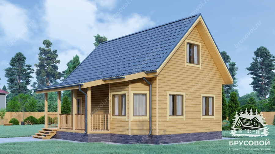 Второй вид проект БРУСОВОЙ №-44