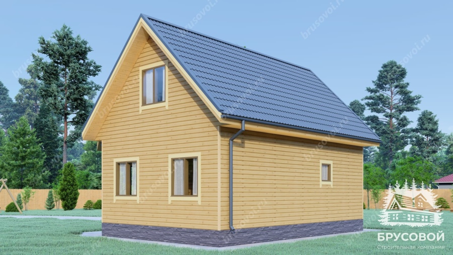 Третий вид проект БРУСОВОЙ №-44