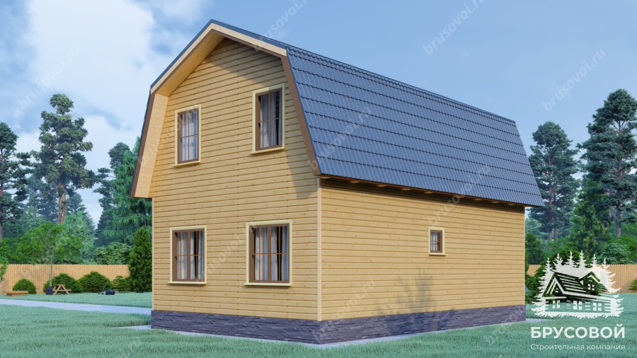 Третий вид проект БРУСОВОЙ №-45