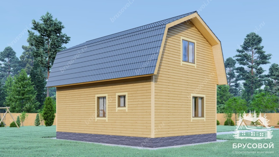 Третий вид проект БРУСОВОЙ №-46