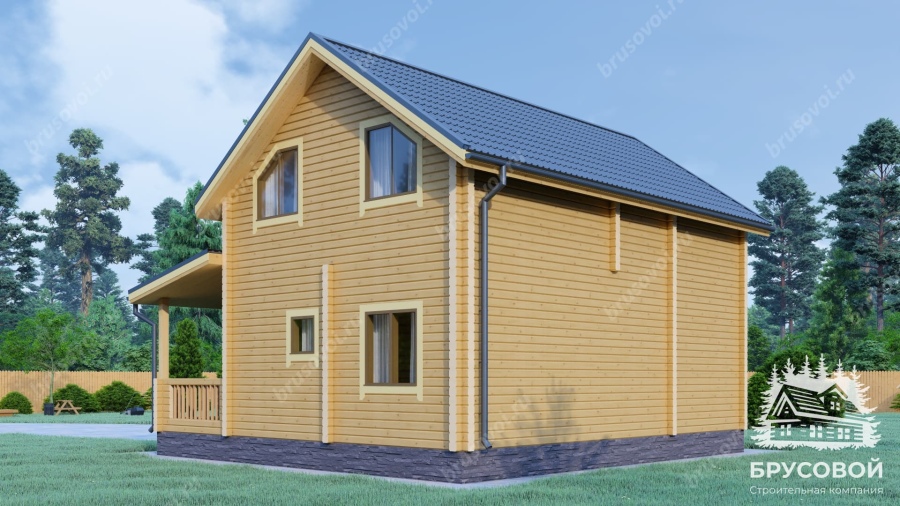 Второй вид проект БРУСОВОЙ №-48