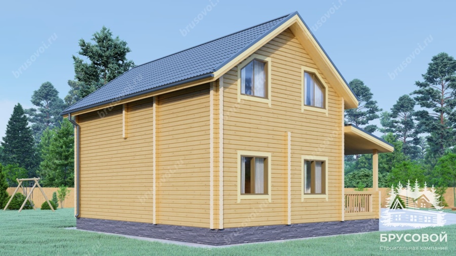 Третий вид проект БРУСОВОЙ №-48