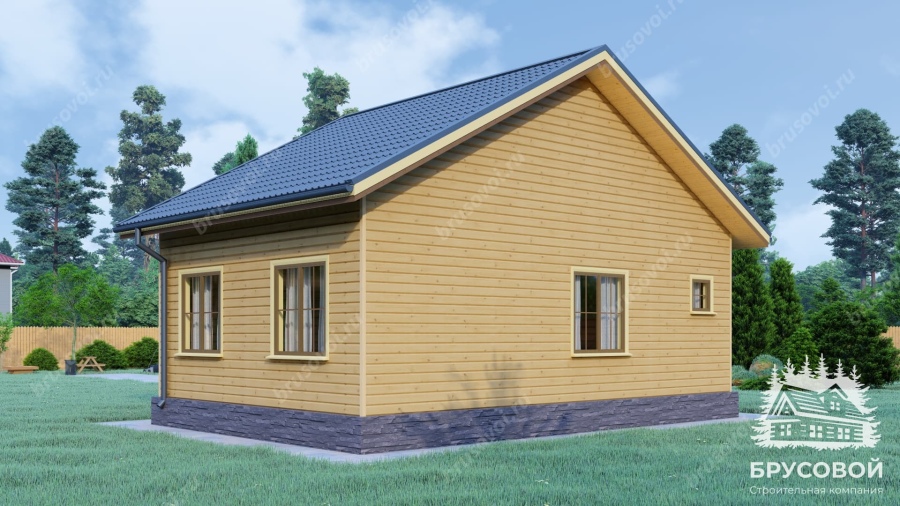 Третий вид проект БРУСОВОЙ №-49