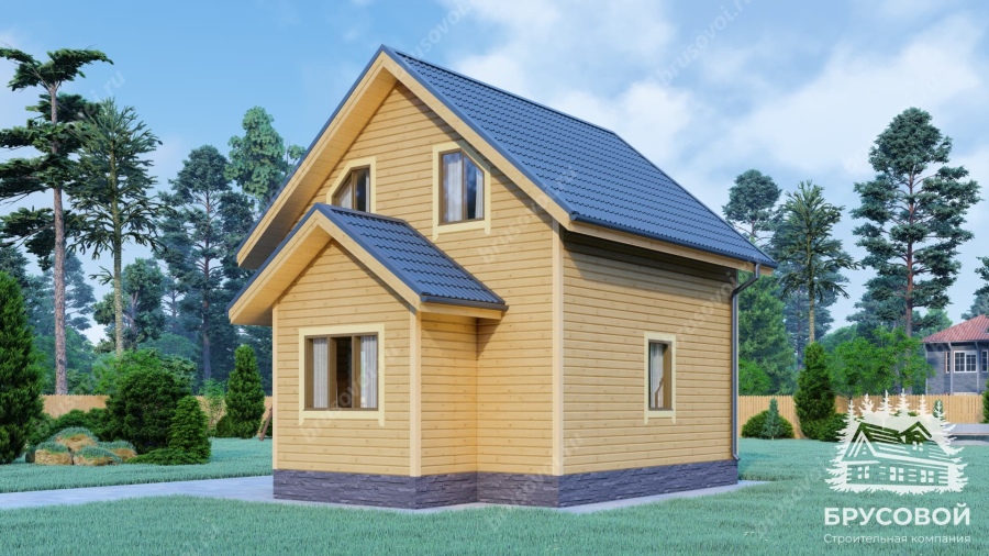 Второй вид проект БРУСОВОЙ №-5