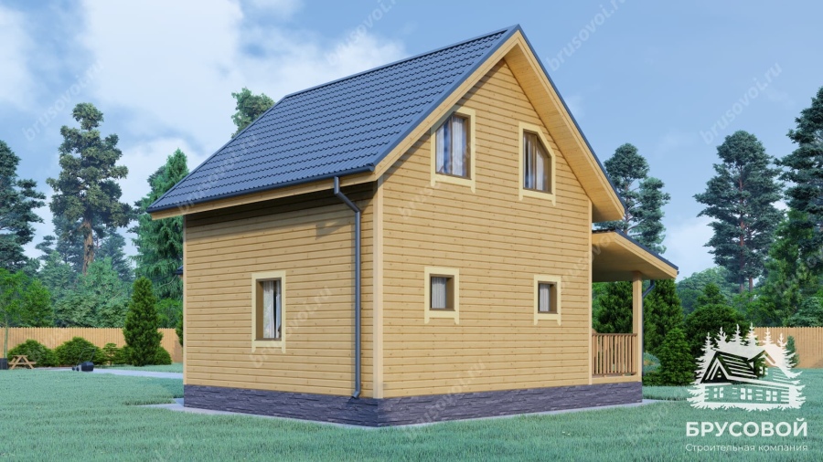 Третий вид проект БРУСОВОЙ №-5