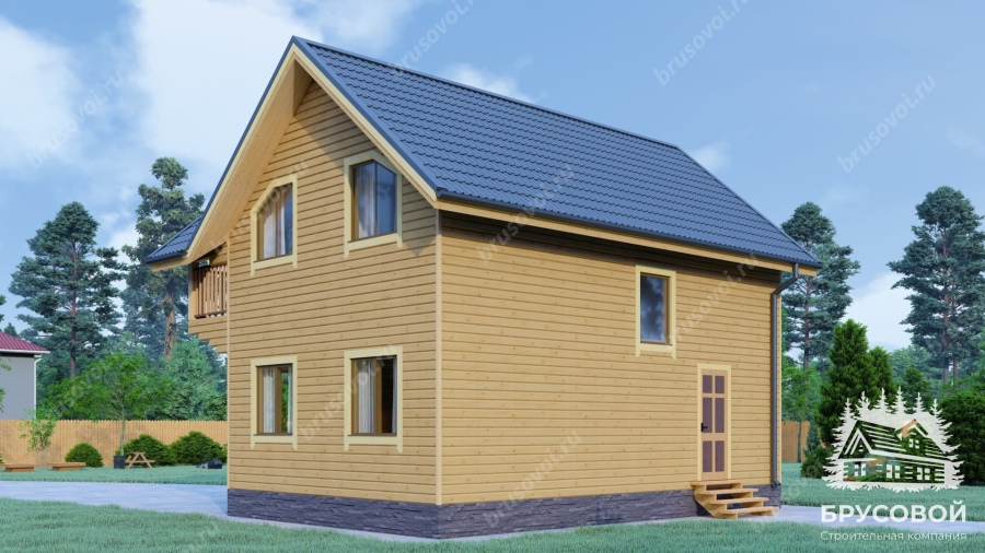 Второй вид проект БРУСОВОЙ №-51