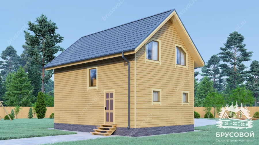 Третий вид проект БРУСОВОЙ №-51