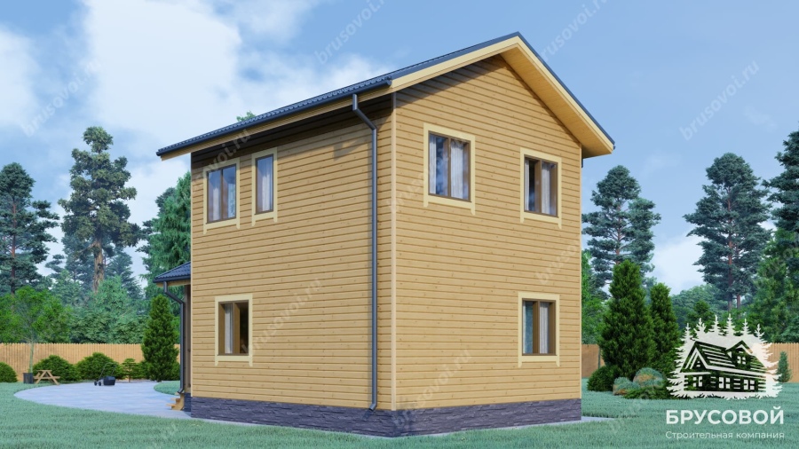 Второй вид проект БРУСОВОЙ №-52