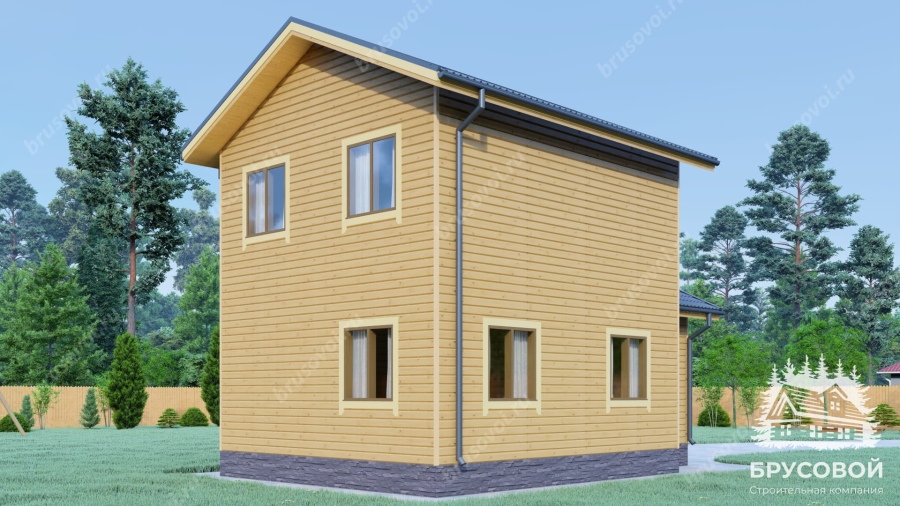 Третий вид проект БРУСОВОЙ №-52