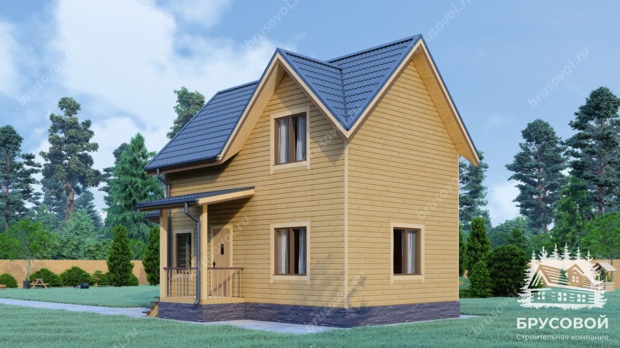 Второй вид проект БРУСОВОЙ №-53