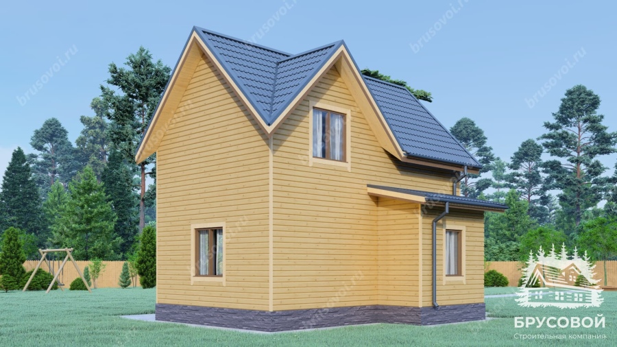 Третий вид проект БРУСОВОЙ №-53