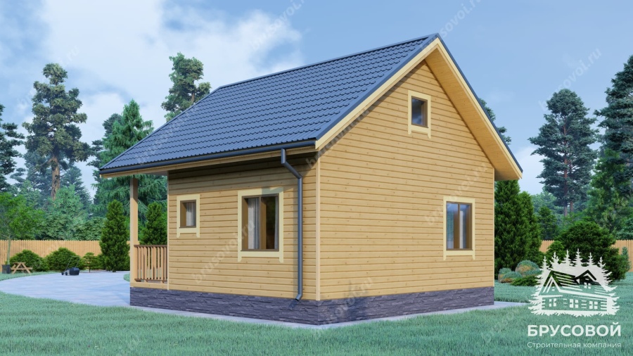 Второй вид проект БРУСОВОЙ №-56