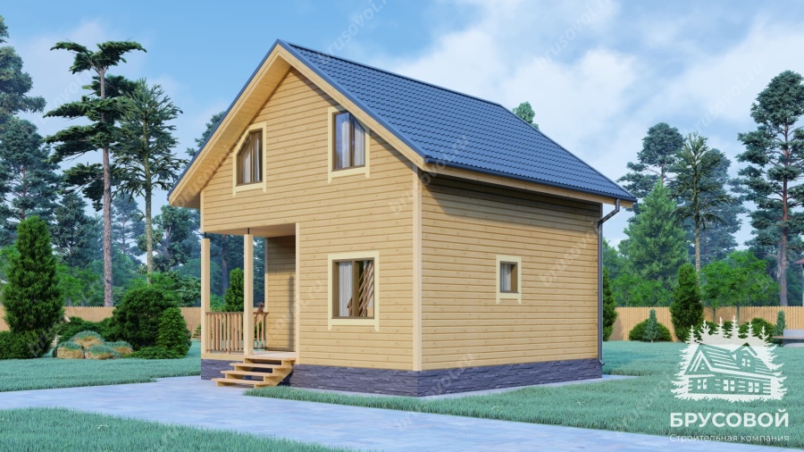 Второй вид проект БРУСОВОЙ №-59