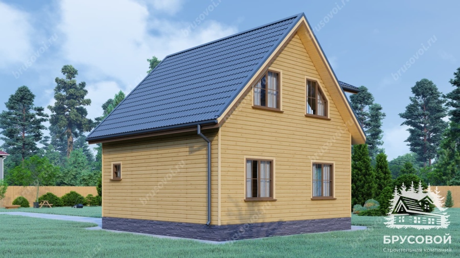 Второй вид проект БРУСОВОЙ №-61