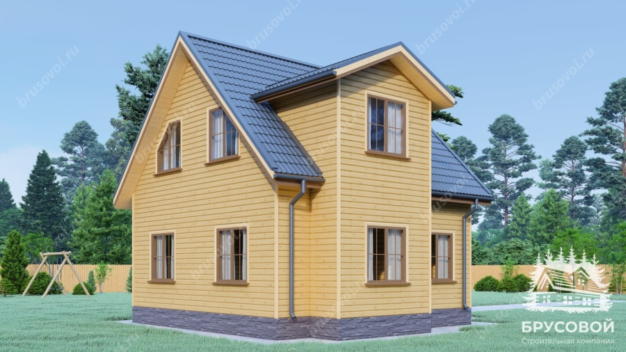 Третий вид проект БРУСОВОЙ №-61