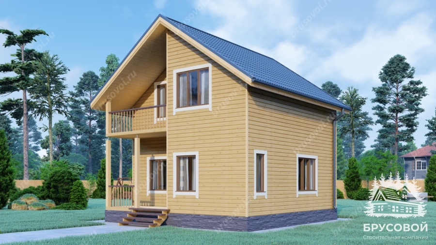 Второй вид проект БРУСОВОЙ №-64
