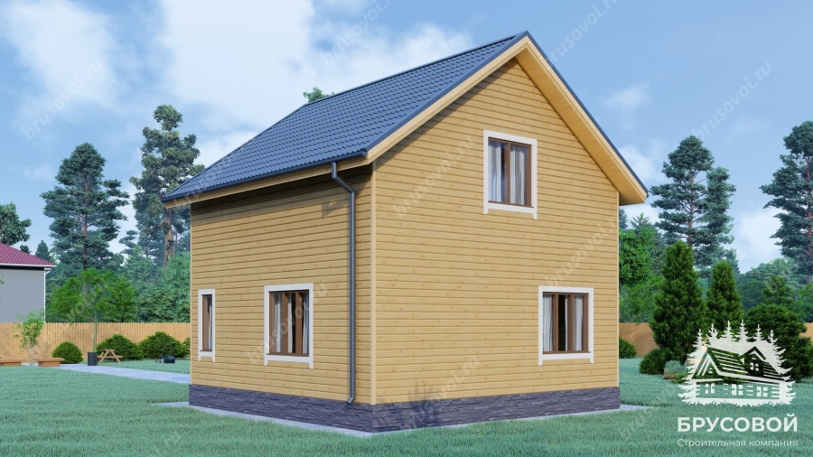 Третий вид проект БРУСОВОЙ №-64